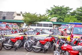 Amotekun: Gov. Makinde inaugurates additional operational vehicles, motorcycles 